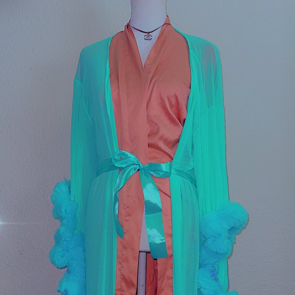Handmade Lace Robe